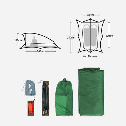 Naturehike Flying Fish 2 Person Tent