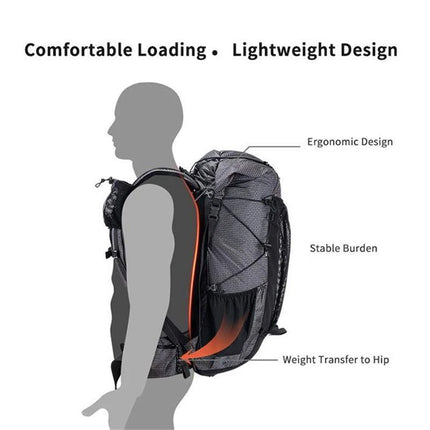 Naturehike Multifunctional Mountain Bag with Rain Cover