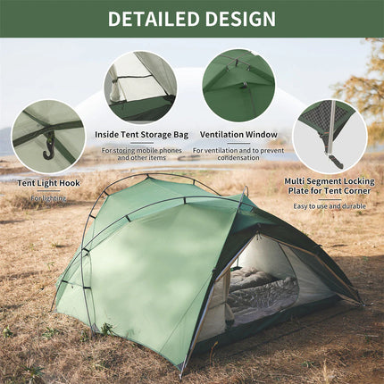 Naturehike Hillock Hiking Tent 2-people