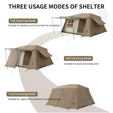 Naturehike Village 13 8-Person Instant Tent