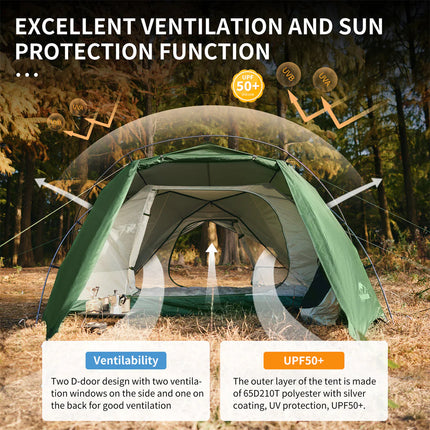 Naturehike Hillock Hiking Tent 2-people