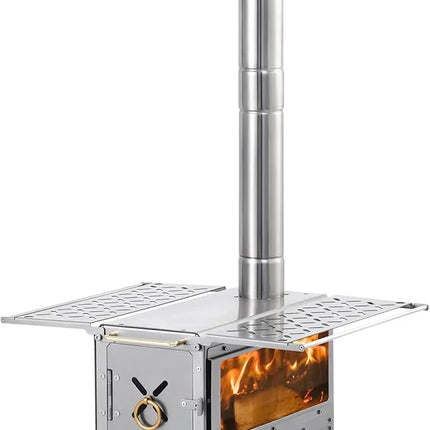 Naturehike Icefield Tabletop Hot Tent Stove with Chimney