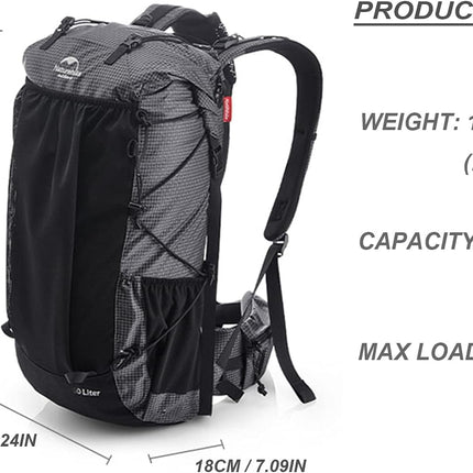 Naturehike Multifunctional Mountain Bag with Rain Cover