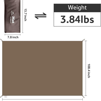 Naturehike Village™ 13 8-Person Automatic Cabin Tent – TIBLACK