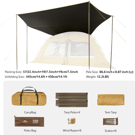 Naturehike Dune™  4-Person Hot Tent