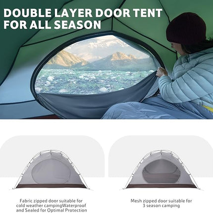 Naturehike Cloud River™ Pro 2-Person 4-Season Backpacking Tent