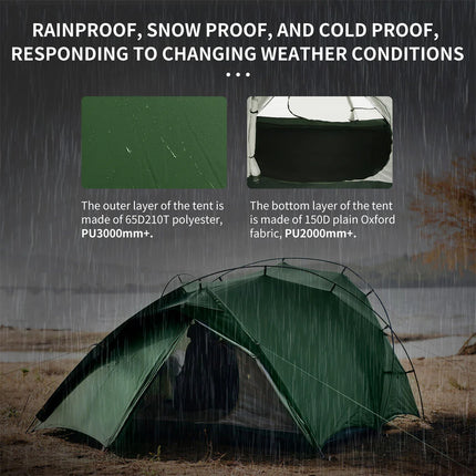 Naturehike Hillock Hiking Tent 2-people