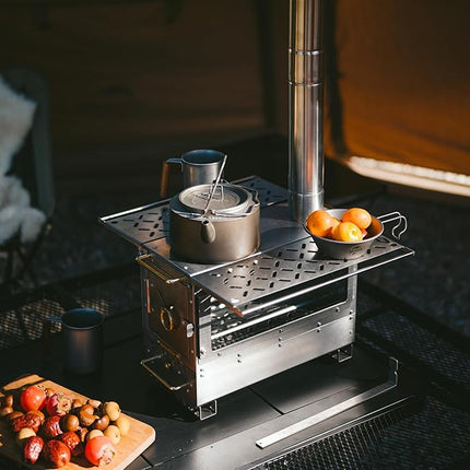 Naturehike Icefield Tabletop Hot Tent Stove with Chimney