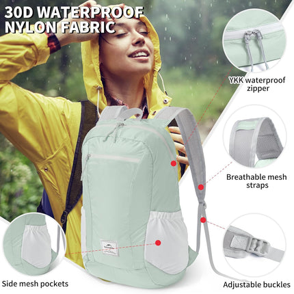 Naturehike 18L Foldable Waterproof Camping Backpack
