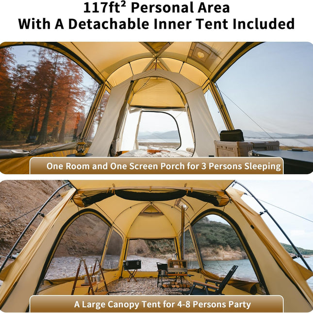 Naturehike Dune™  3-Person Hot Tent