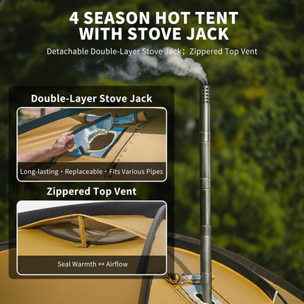 Naturehike Dune™  4-Person Hot Tent