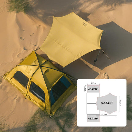 Naturehike Dune™  4-Person Hot Tent