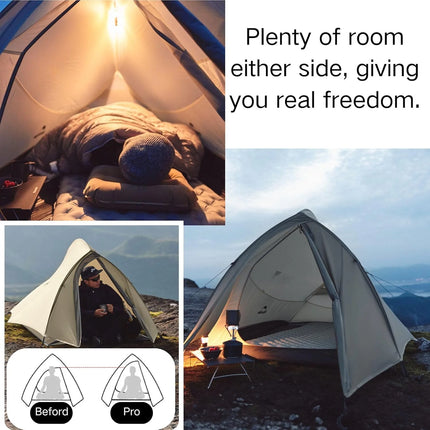 Naturehike CLOUD UP™ PRO 1-PERSON ULTRALIGHT BACKPACKING TENT