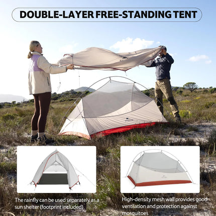 Naturehike CLOUD UP™ PRO 1-PERSON ULTRALIGHT BACKPACKING TENT