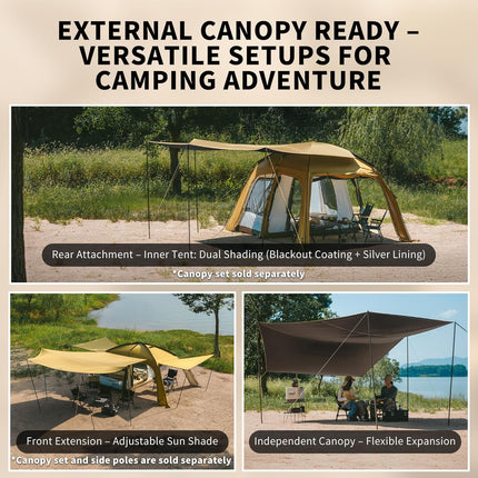 Naturehike Dune™  4-Person Hot Tent