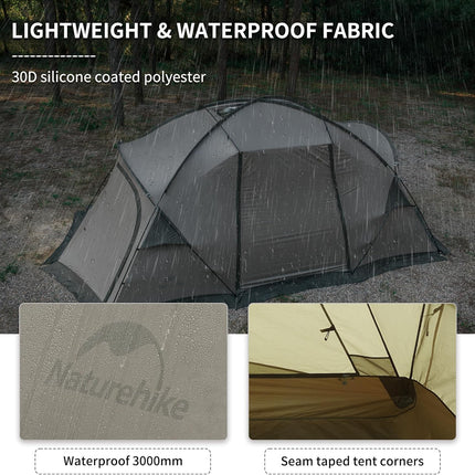 Naturehike Massif™ 4-Person Hot Tent