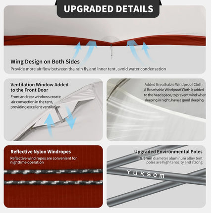 Naturehike CLOUD UP™ PRO 1-PERSON ULTRALIGHT BACKPACKING TENT