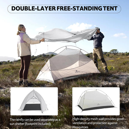 Naturehike Cloud Up™ UL 1-Person Ultralight Backpacking Tent