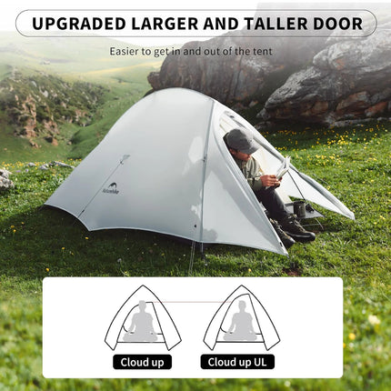 Naturehike Cloud Up™ UL 1-Person Ultralight Backpacking Tent