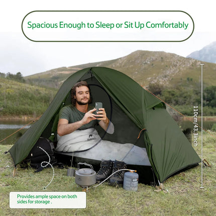 Naturehike CLOUD TREK™ 1-PERSON ULTRALIGHT BIKEPACKING TENT