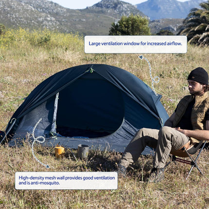 Naturehike CLOUD TREK™ 1-PERSON ULTRALIGHT BIKEPACKING TENT