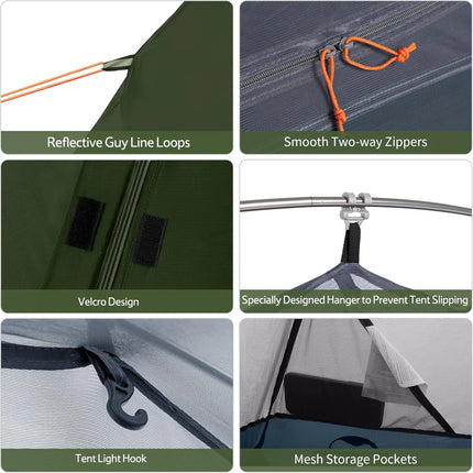 Naturehike CLOUD TREK™ 1-PERSON ULTRALIGHT BIKEPACKING TENT