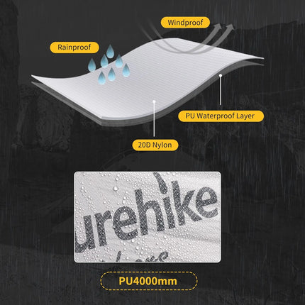 NATUREHIKE MONGAR™ 2-PERSON ULTRALIGHT BACKPACKING TENT