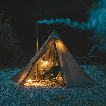 Naturehike Ranch Fire™ 4-Person Pyramid Hot Tent