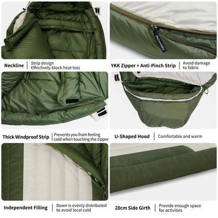 Naturehike XR1500 Snowmelt Down Sleeping Bag