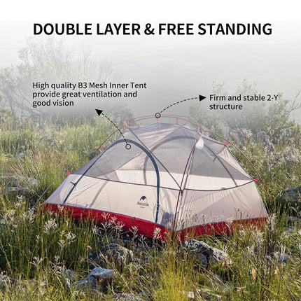NATUREHIKE STAR RIVER™ 2-PERSON ULTRALIGHT BACKPACKING TENT
