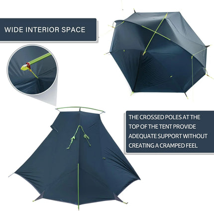 NATUREHIKE TAGAR™ 1-PERSON ULTRALIGHT BACKPACKING TENT