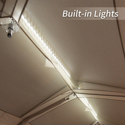 Naturehike Village™ 13 8-Person Automatic Cabin Tent – TIBLACK