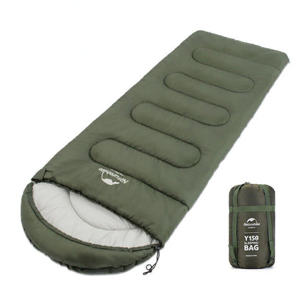 Naturehike Y150L Round Bottom Hooded Envelope Cotton Sleeping Bag