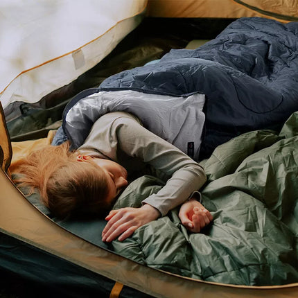 Naturehike Y150L Round Bottom Hooded Envelope Cotton Sleeping Bag