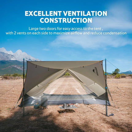 Naturehike Mongar™ UL 2-Person Ultralight Backpacking Tent