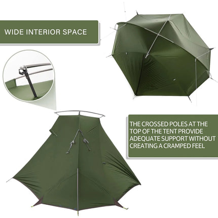NATUREHIKE TAGAR™ 1-PERSON ULTRALIGHT BACKPACKING TENT